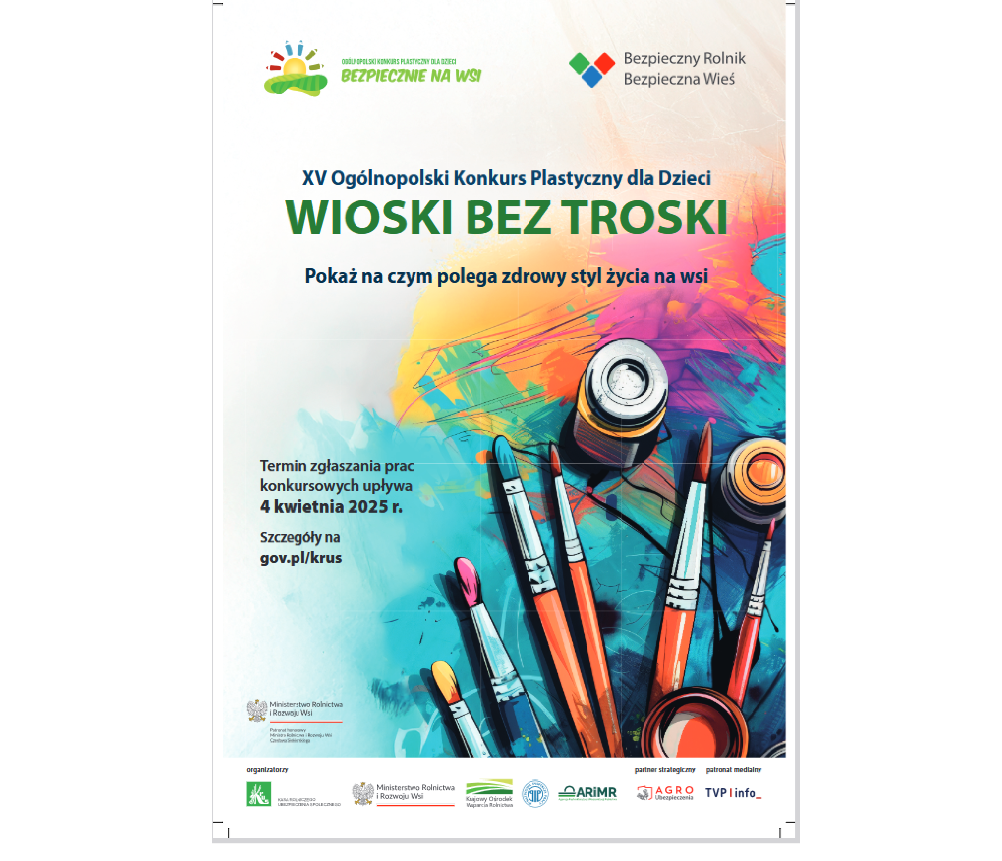 plakat konkurs rolniczy